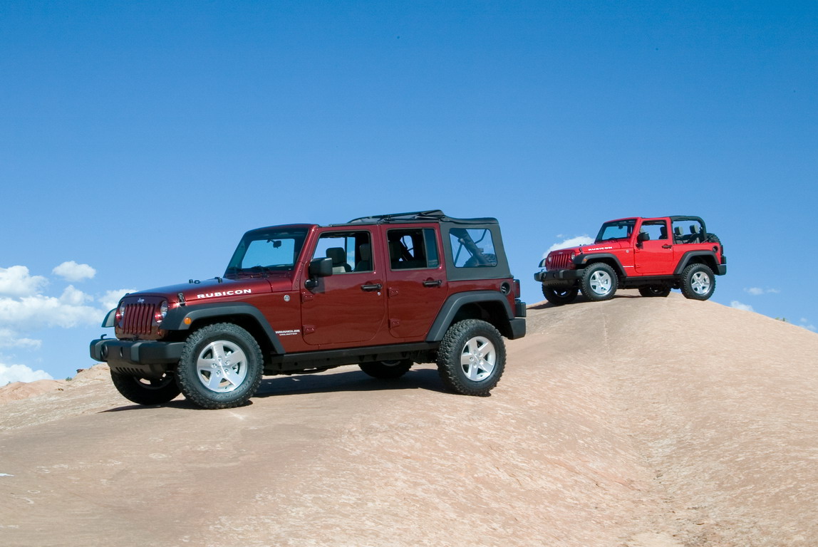 Comparison Size Jeep Wrangler Toyota Land Cruiser